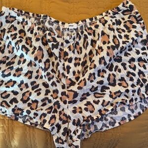 Aerie Wild Animal Print Shorts